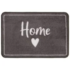 B&M Super Soft Washable Home Doormat - Grey