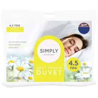 Simply Everyday Soft Touch Value Duvet 4.5 Tog - Double 3 Simply Everyday Soft Touch Value Duvet 4.5 Tog - Double