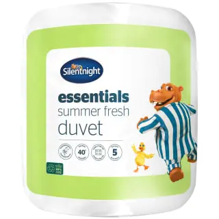 Silentnight Essentials Summer Fresh Duvet 4.5 Tog - Double 3 Silentnight Essentials Summer Fresh Duvet 4.5 Tog - Double