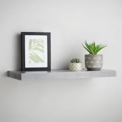 Lokken Floating Shelf 60cm - Grey