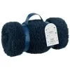 Simply Kids Teddy Throw - Navy -Furniture shop 400206 simply kids teddy rolled kids throw navy 4