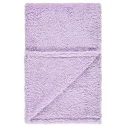 Simply Kids Teddy Throw - Lilac 8 Simply Kids Teddy Throw - Lilac -Furniture shop 400209 simply kids teddy rolled kids throw lilac