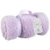 Simply Kids Teddy Throw - Lilac -Furniture shop 400209 simply kids teddy rolled kids throw lilac 4